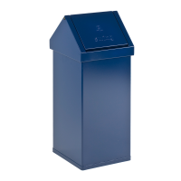 Affaldsspand, Carro-Line Carro-swing, blå, aluminium, 55 l, ilddæmpende, til tungt affald *Denne vare tages ikke retur*