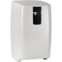 Dispenser, Classic Recycled, 16,5x16x27cm, hvid, plast, til 2 ruller toiletpapir, system