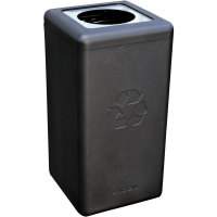 Affaldsspand, BrickBin, sort, HDPE, 65 l, sort/grå, med sækkeholder *Denne vare tages ikke retur*