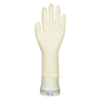 Tekstil handske, ABENA, 10, hvid, bomuld/polyester, interlock