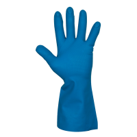 Nitril handske, DPL Interface Plus, 11, blå, nitril, indvendig velourisering