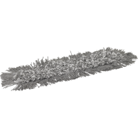 Fugtmoppe, Vikan Damp 43, 44x11x0,5cm, grå, mikrofiber, 40 cm, med velcro
