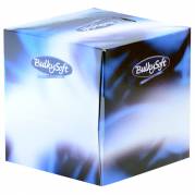 Ansigtsservietter, Bulkysoft, 3-lags, 21x21cm, hvid, 100% nyfiber