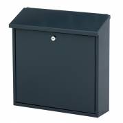 Postkasse, Malagan, 11,5x37x37cm, antracit *Denne vare tages ikke retur*