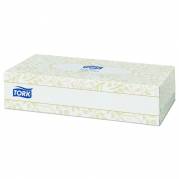 Ansigtsservietter, Tork F1 Premium, 2-lags, 20,5x21,5cm, hvid, 100% nyfiber