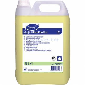 Maskinopvask, Diversey Suma Ultra Pur-Eco L2, 5 l, uden klor