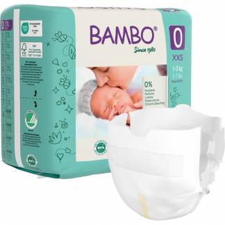 B&oslash;rneble, tapeble, milj&oslash;m&aelig;rket, BAMBO, 0, 1-3 kg
