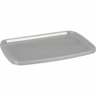 Condi b&oslash;tte l&aring;g, 19,2x12,6x0,9cm, klar, PP, til stabelb&oslash;tte