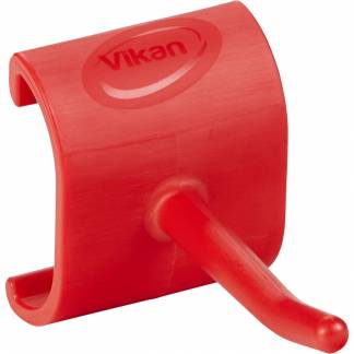 Vægophæng til redskaber, Vikan, 76x46x51mm, rød, PP/TPE, reserve krog *Denne vare tages ikke retur*