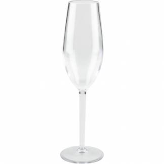 Champagneglas, ABENA Gastro, 23cm, Ø5,8cm, 15 cl, 22 cl, klar, SAN, til flergangsbrug, 6 stk./pakke