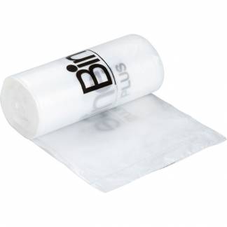 Spandepose med stjernebund, ABENA Bin-Line Plus, 30 l, klar, LLDPE/virgin, 47x84cm
