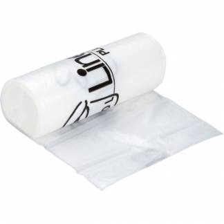 Spandepose med stjernebund, ABENA Bin-Line Plus, 40 l, klar, LLDPE/virgin, 60x90cm
