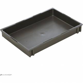Plastbakke, Vileda Equipe, 50x35x7cm, 5 l, grå, 70% genanvendt plast *Denne vare tages ikke retur*
