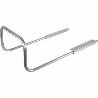 Moppeboksholder, Vileda Equipe, gr&aring;, aluminium, udtr&aelig;kkelig beslag *Denne vare tages ikke retur*