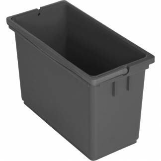 Inventarspand, Vileda Equipe, 25x34x30cm, 17 l, grå, 70% genanvendt plast *Denne vare tages ikke retur*