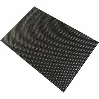 Absorber, 12x11cm, sort, cellulose/PE, 1500 ml/m2