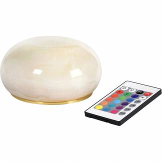 LED lampe, Duni, Cordless Alaea, 6,5cm, Ø11,5cm *Denne vare tages ikke retur*