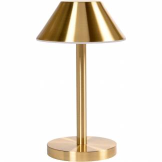 LED lampe, Duni Cordless Zelda, 21cm, &Oslash;12cm, guld
