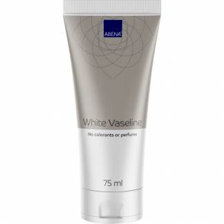 Hvid Vaseline, 75 ml, hvid, uden farve og parfume