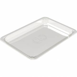Skinbakke, P 2303-27, 30,6x21,4x2,7cm, 1250 ml, klar, APET