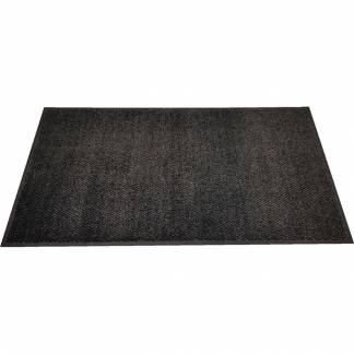 Tekstilm&aring;tte, Iron-Horse XL ECO, Ebony, 240x115cm, koksgr&aring;, nitril/nylon, med bagside og kanter