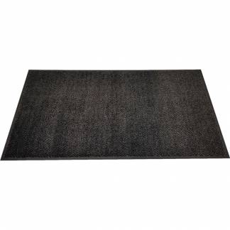 Tekstilm&aring;tte, Iron-Horse XL ECO, Ebony, 250x150cm, koksgr&aring;, nitril/nylon, med bagside og kanter