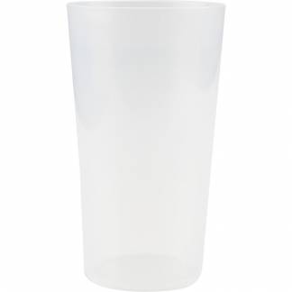 Flergangsdrikkeglas, ABENA Gastro, 14cm, Ø8cm, 40 cl, 50 cl, klar, PP