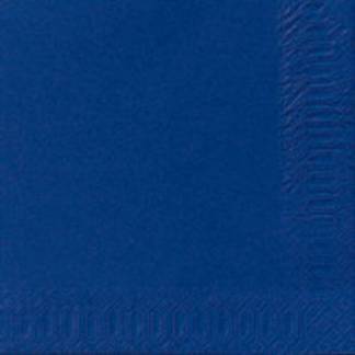 Frokostserviet, Duni, 3-lags, 1/4 fold, 33x33cm, mørkeblå, nyfiber *Denne vare tages ikke retur*