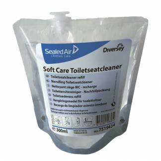 Toiletseatcleaner, Soft Care, 300 ml, let parfumeret,1 ml pr. dosering