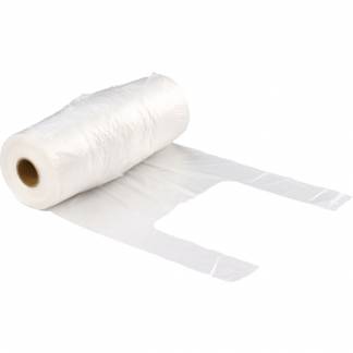 Frugtpose, klar, HDPE/virgin, 32x36cm, med hank