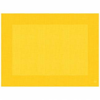 Dækkeserviet, Dunicel Linnea, 40x30cm, gul *Denne vare tages ikke retur*
