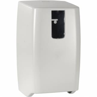 Dispenser, Classic Recycled, 16,5x16x27cm, hvid, plast, til 2 ruller toiletpapir, system