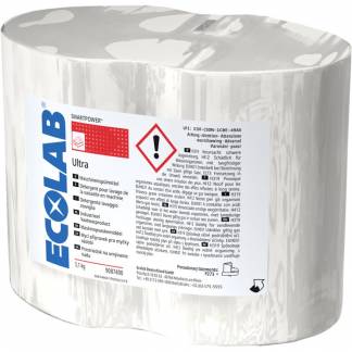 Maskinopvask, Ecolab Smartpower Ultra, med klor, 3,1 kg