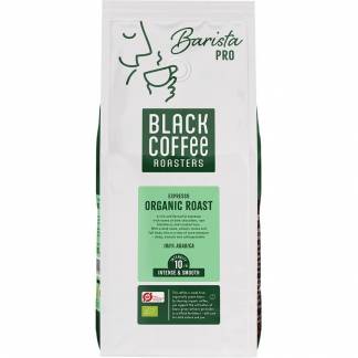 Kaffe, BKI Black Coffe, Organic, helbønner, 1 kg, 1 kg