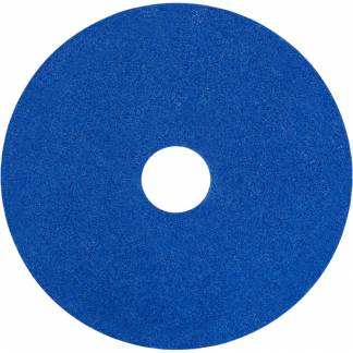 Gulvrondel, 14", Ø356mm, blå, genanvendt PET fiber, til almindelig rengøring og vådskuring *Denne vare tages ikke retur*