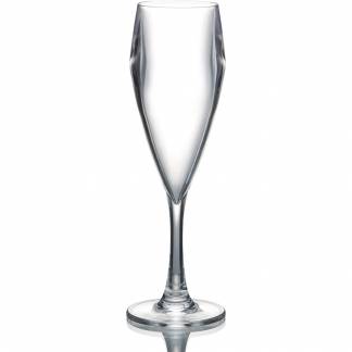 Flergangschampagneglas, 22cm, Ø5,6cm, 20 cl, klar, PC *Denne vare tages ikke retur*