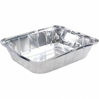 Gastronorm bakke, 32,2x26,4x6cm, 3600 ml, aluminium, rektangul&aelig;r, 1/2 GN