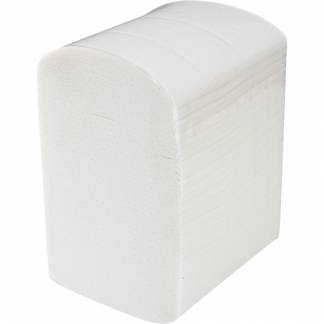 Pølsemandens serviet, ABENA Gastro, 18x11cm, hvid, papir