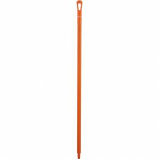 Skaft med gevind, Vikan, 130cm, Ø3,4cm, orange, glas/PP, ultra hygiejnisk *Denne vare tages ikke retur*