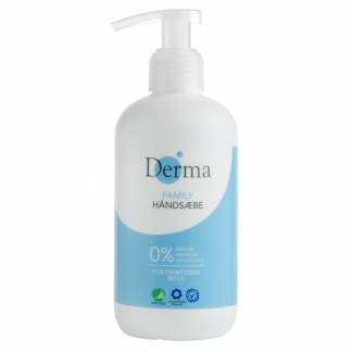 Håndsæbe, Derma Family, 250 ml, uden farve og parfume