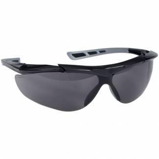 Beskyttelsesbrille, THOR Reflector Dark, One size, sort, PC, antirids, flergangs