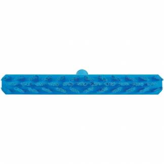 Gulvskrubbe, Vikan, 5x40x7,5cm, blå, glas/polyester/PP, stiv, UST