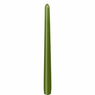 Antiklys, Duni, 25cm, Ø2,2cm, leaf green, 7,5 timer, paraffin *Denne vare tages ikke retur*