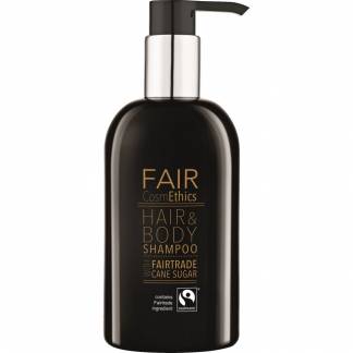 Hår og bodyshampoo, Fair Cosmethics, Fairtrade, 300 ml *Denne vare tages ikke retur*