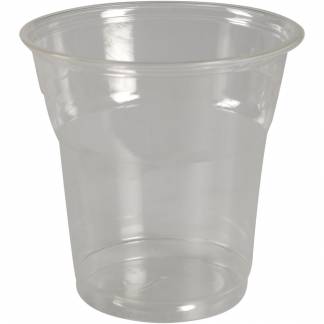 Drikkeglas, 7,8cm, Ø7,8cm, 18 cl, 21 cl, klar, PLA