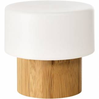 LED lampe, Duni Bamboo, 75x105mm, bambus, sister, ekskl. LED lys *Denne vare tages ikke retur*