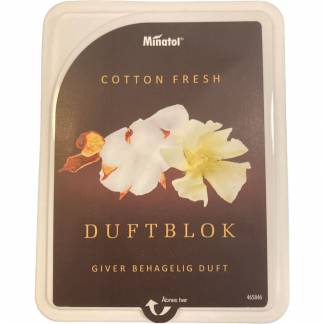 Luftfrisker, Minatol, cotton fresh, uden farve, med parfume, 120 g