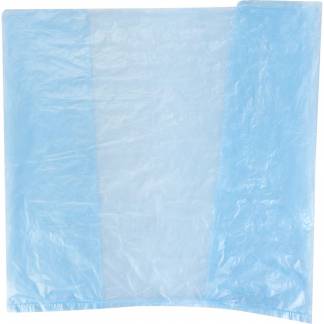Foringspose, blå, HDPE/virgin, 610/200x620mm, 1/2GN *Denne vare tages ikke retur*