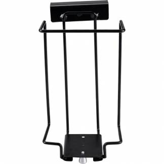Handskeholder, 13x25,5x13cm, sort, metal, justerbar, til 1 pakke