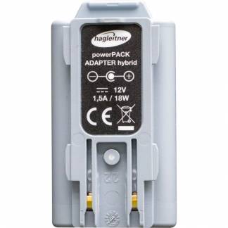 Powerpack adapter, Hagleitner, grå, plast, hybrid, til Powerpack in